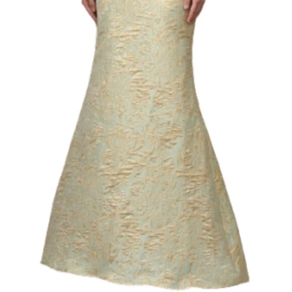 NWT Marsoni by Colors MV1346 Mother of the Bride Dress Sage Green Size 8 - Picture 2 of 10